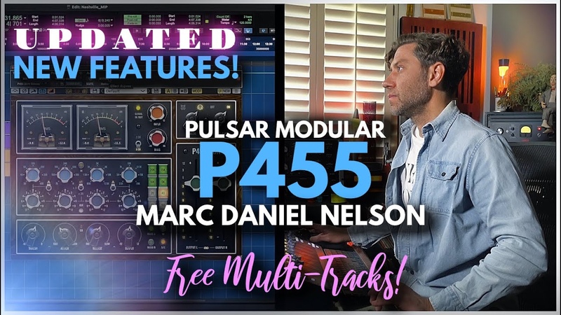 PULSAR MODULAR P455 UPDATED NEW FEATURES Free Multitracks, Marc Daniel