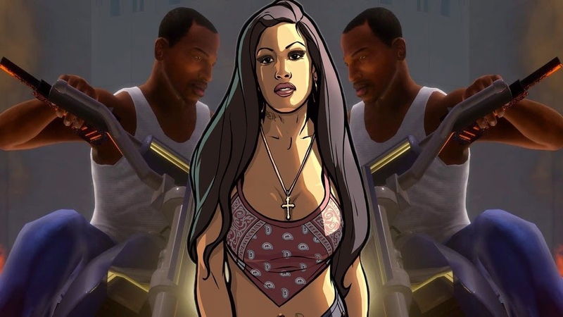 Grand theft auto San Andrea trilogy the definitive edition,