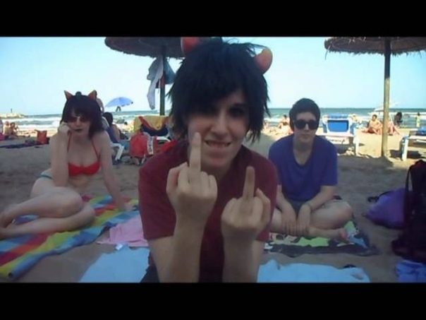 S Kings of the beach a Homestuck cosplay