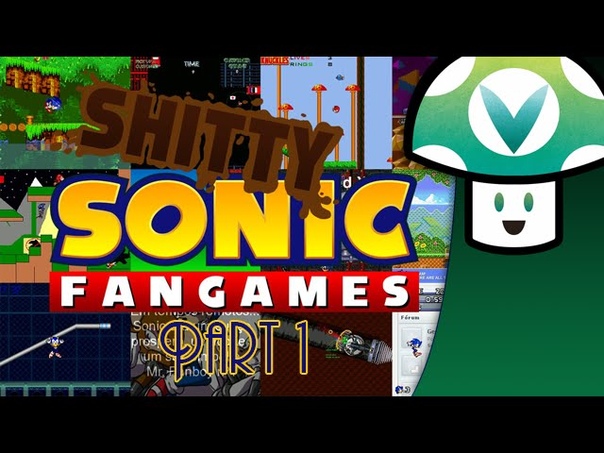 Vinesauce Vinny Shitty Sonic Fangames ( Part