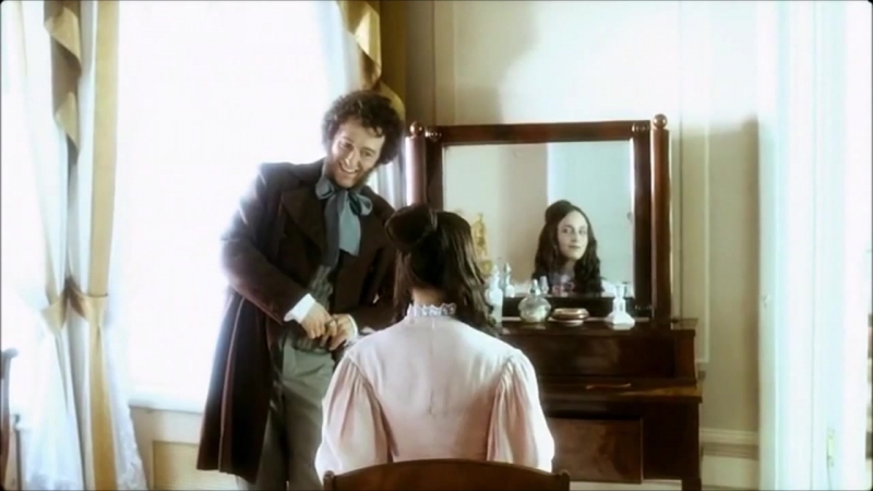 Anna Snatkina and Sergey Bezrukov (scene from Пушкин. Последняя дуэль