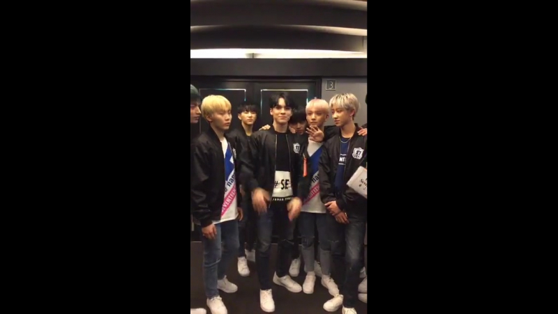 170223 About to meet our fans Seventeens