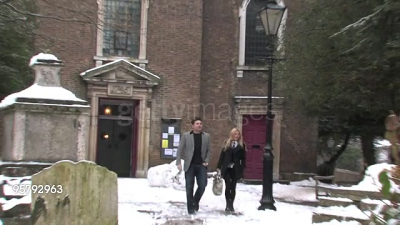 Ex Spice Girl Geri Halliwell and George Michaels ex partner Kenny Goss,