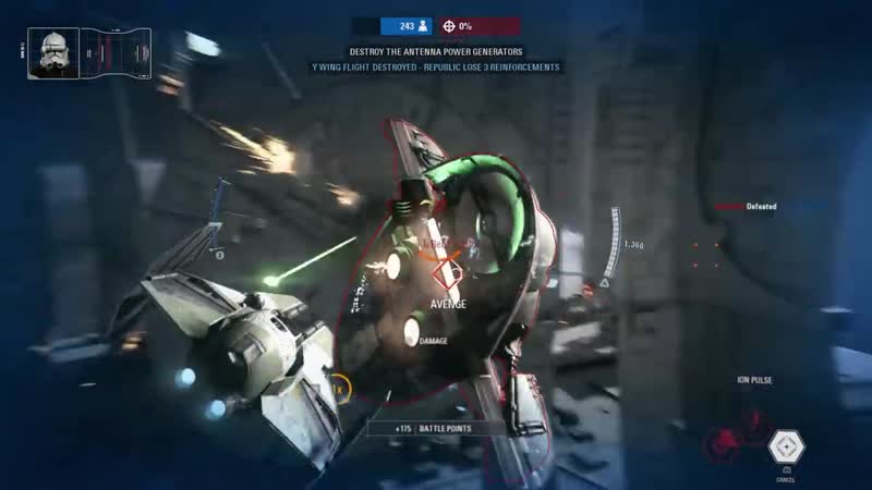 Gamer JGB Star Wars Battlefront II: Starfighter Assault, 49 ( Republic) 1080