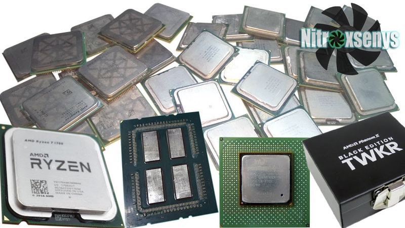 Самые необычные процессоры что выпускали Intel и