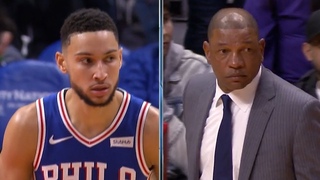 Ben Simmons’ Trick Inbound Play, Doc Rivers SHOCKED! - 76ers vs Clippers | Januray 1, 2019