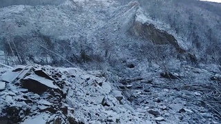 В Хабаровском крае упавший метеорит перекрыл Бурею, декабрь 2018