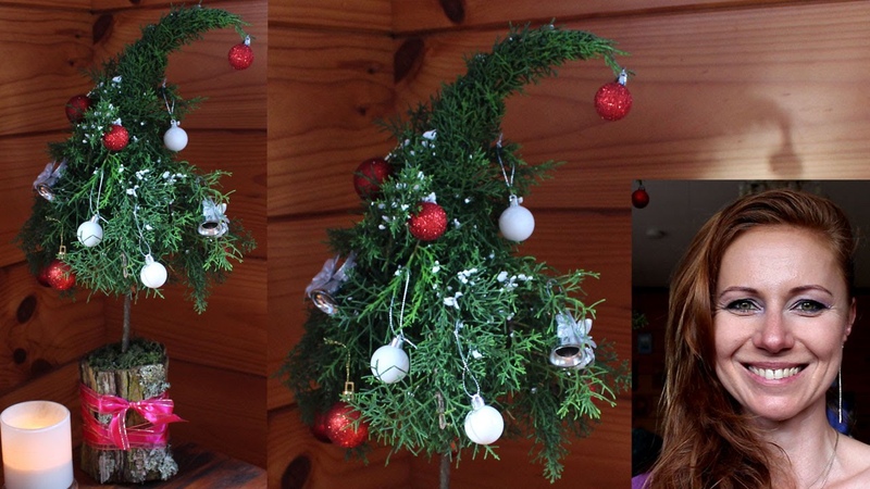 Christmas Tree DIY, how to make a Christmas Tree using natural materials