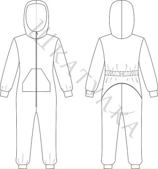 Схемы комбинезонов комбинезон капюшоном. Технический рисунок комбинезона детского. Эскиз детского комбинезона. Технический эскиз комбинезона детского. Детский полукомбинезон эскиз.