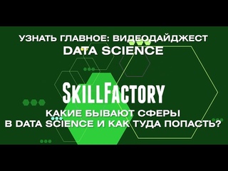 Как стать DATA SCIENTIST и какие есть сферы?