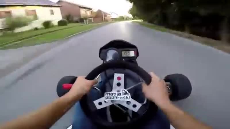 Guy Pretends to Steal Go Kart and Motorcycle 986827