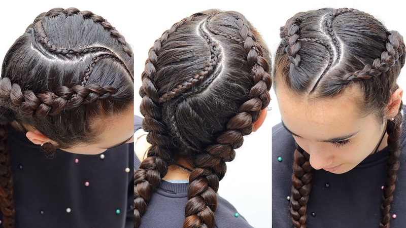 Boxer Braids with Wavy