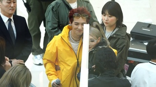 191009 WINNER 송민호 (MINO) 씨엘 (CL)과 포옹 인사 ADIDAS 아디다스 4K 직캠 fancam