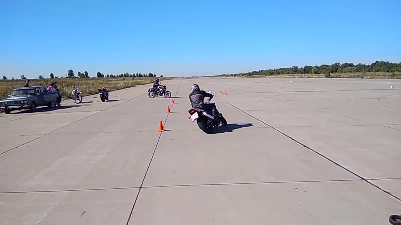 Gymkhana GP 2020 Stage 4 Zaharkin Sergei Honda CB