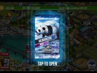 LUCKY RECEIVE AILURARCTOS PACK II Jurassic World The Game II Dinosaurs Game