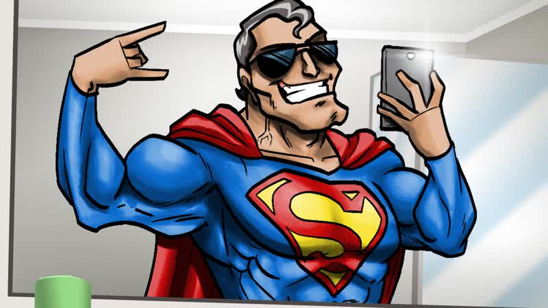 Superhero Selfie January Art Challenge + Awesome