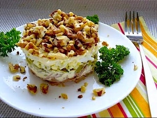 Салат Шерлок. Очень вкусный салат для праздников.