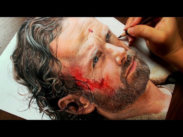 Desenhando o Rick Grimes, The Walking