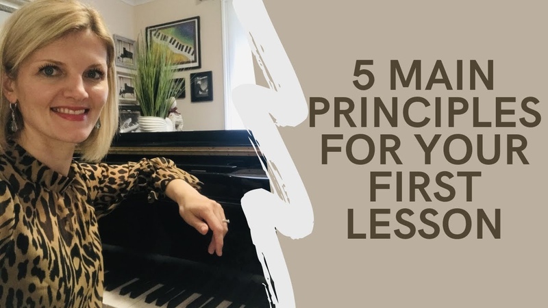 How to conduct the first lesson with a young
