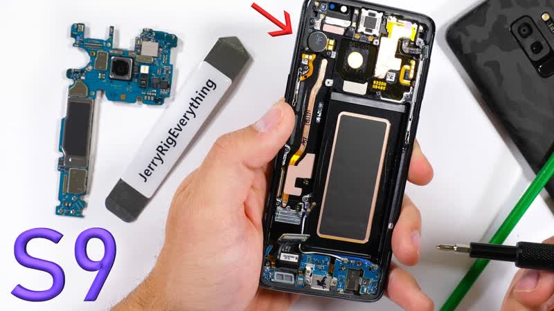 Galaxy S9 Teardown Variable Aperture Camera lens