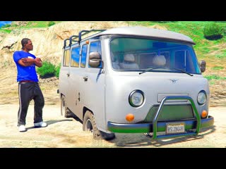 БУХАНКА ЗАСТРЯЛА В ГРЯЗИ ПОСЛЕ ДОЖДЯ - РЕАЛЬНЫЕ ПАЦАНЫ В GTA 5  ГАРВИН