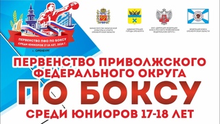 Первенство ПФО среди юниоров 17-18 лет. г. Оренбург. ПОЛУФИНАЛЫ