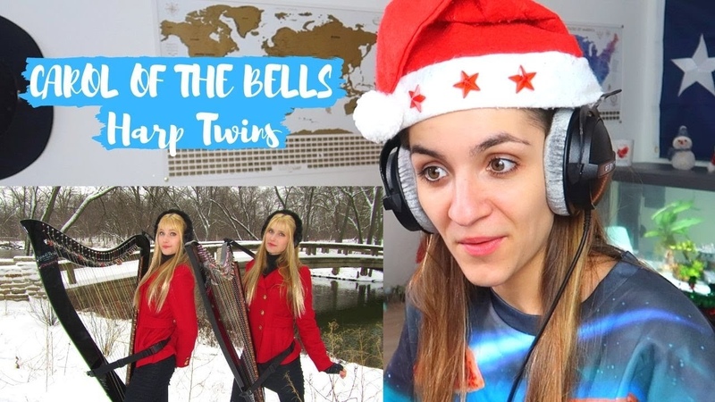 CAROL OF THE BELLS Harp Twins Camille and Kennerly, Christmas