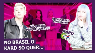 Grupo coreano KARD revela o que quer fazer e comer no Brasil