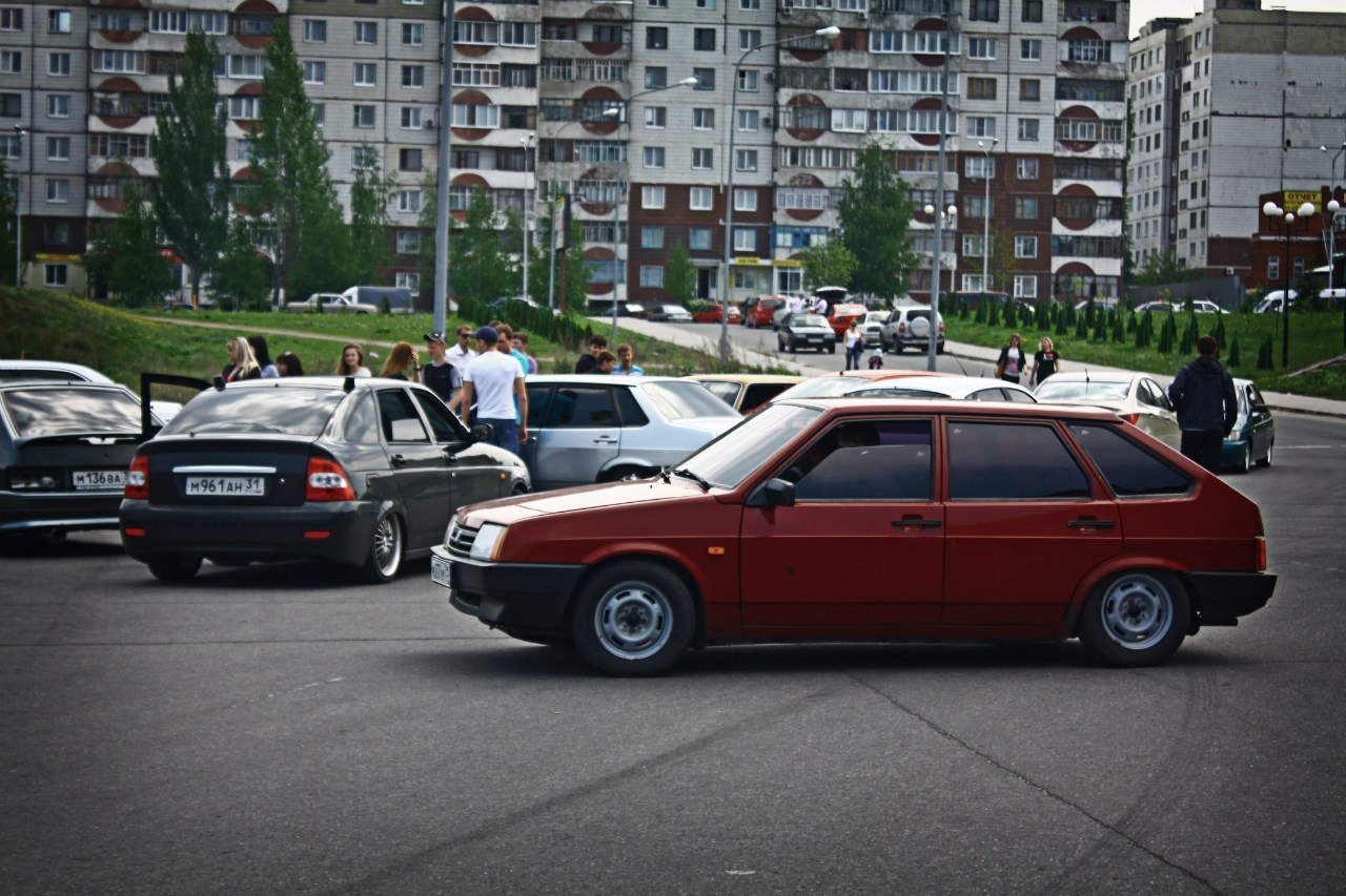 ВАЗ 2109 красная БПАН