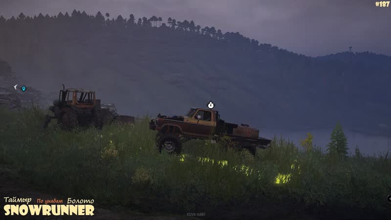 Snow Runner Таймыр Болото По ухабам ,