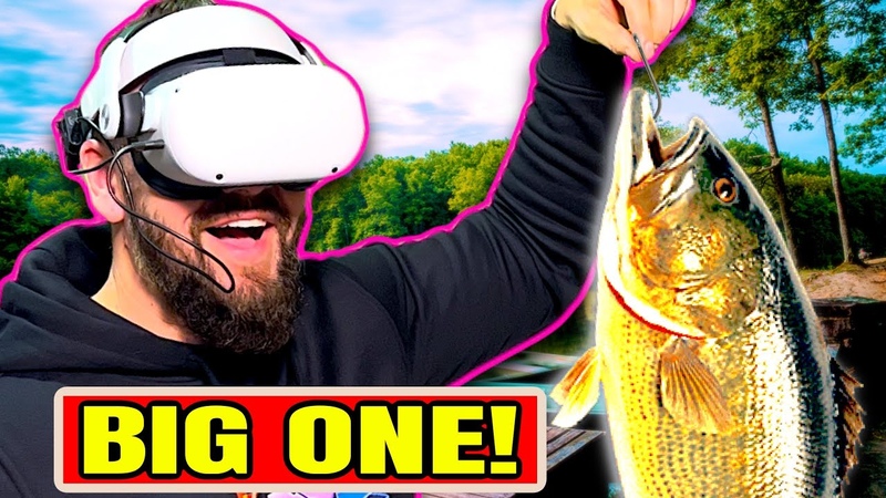 THE BEST FISHING GAME ON Oculus Quest 2 Real VR