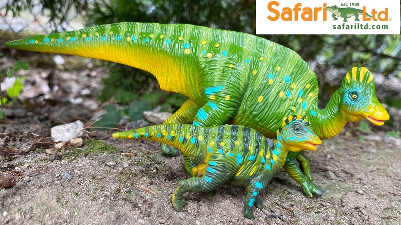 2004 Safari Ltd Hypacrosaurus Adult Baby