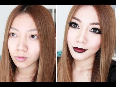 Vampy Makeup Using Affordable