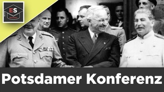 Die Potsdamer Konferenz 1945 - Potsdamer Abkommen - Bedeutung Potsdamer Konferenz - einfach erklrt!