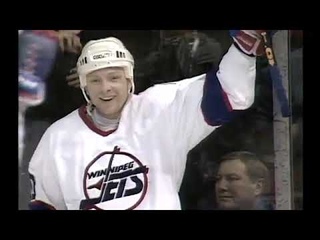 Alexei Zhamnov scores vs Senators from great Teemu Selanne's pass (5 nov 1993)