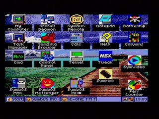 Playing around with SymbOS GR8NET and SE-ONE on real MSX2+ machine. Sending a EMAIL as well!