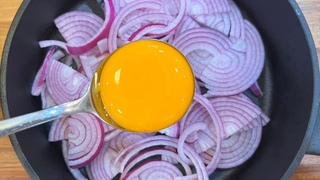 Easy Onion and Egg Stir-Fry Recipe | Quick Dinner Ideas | Simple Meal Cooking