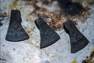 Секира Перуна/handmade pagan axe
