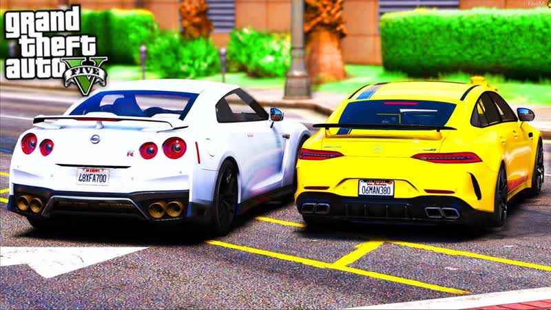 GTA 5 DRIVE RP НОЧНЫЕ ГОНКИ НА NISSAN GTR ВЫЙГРАЛ LAMBORGINI и FERRARI