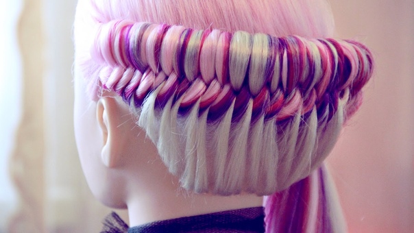 Pigtail hairstyle Плетение Корзинка Hairstyles by