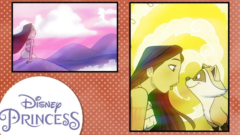 Disney Comics In Motion, Disney Princess, Pocahontas Dream