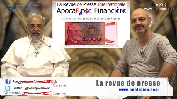 P. Jovanovic L. Fendt : La revue de presse ( Juillet Août