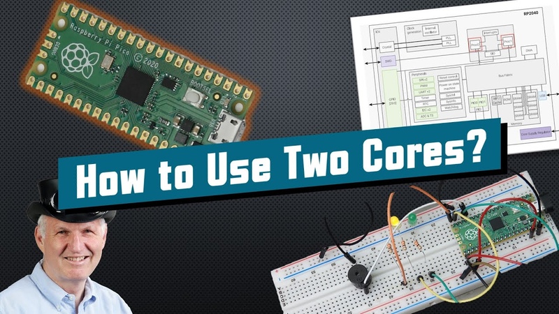 How to use the two Cores of the Pi Pico And how fast are