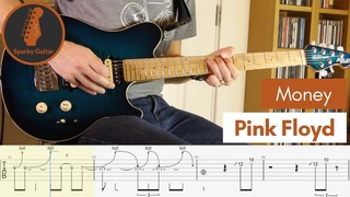 Money - Pink Floyd - Learn to play! (Guitar cover & tab) All guitar parts & solo!