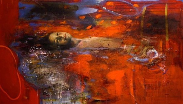 Художница Сол Халаби (Sol Halabi известна своими картинами, выполненными в смешанной технике в том числе с использованием не вполне традиционных материалов, таких как смола и пчелиный воск.