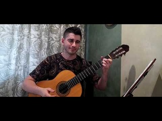 Владимир Мигуля. Трава у дома (на гитаре). Обработка Олега Копенкова