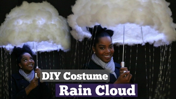 DIY Halloween Costume, Rain Cloud, Melissa